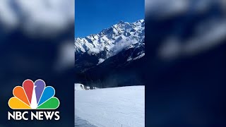 Avalanche Snow Real Footage [upl. by Diet]