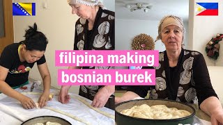 Burek  What to Eat in Bosnia and Herzegovina  Kako napraviti jufke za pitu  How to Make Burek [upl. by Eidna295]