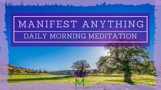 20 Minute Morning Meditation For Manifesting  Morning Meditation  Mindful Movement [upl. by Annod]