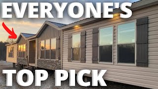 A quotTOP PICKquot from everyone on this mobile home BIG amp BOLD double wide Home Tour [upl. by Cuhp]