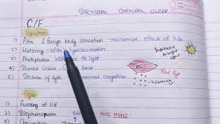 Keratitis Part 2 bacterial corneal ulcer theory notes  AK KHURANA [upl. by Enamrahc73]