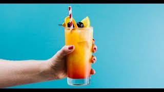 Tequila Sunrise Cocktail Recipe  Liquorcom [upl. by Kingsbury]