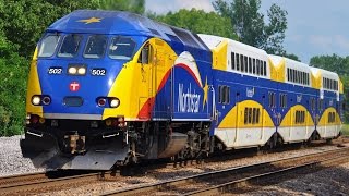 Northstar Commuter Train Minneapolis Minnesota [upl. by Mena243]