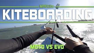 Kiteboarding  Cabrinha Moto Vs Duotone Evo [upl. by Godbeare]