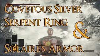 Dark Souls 3  Covetous Silver Serpent Ring Estus Flask amp Solaires Armor Location [upl. by Blodget]