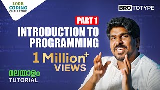 Part 1  Introduction To Programming  C Programming Malayalam Tutorial [upl. by Osy]