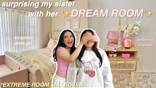 ULTIMATE room makeover 🫧🩰aesthetic pinterest ROOM TOUR [upl. by Ennael]