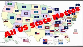 Every US State Motto [upl. by Aroz622]