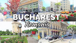 BUCHAREST CITY ROMANIA  Full Tour [upl. by Lamar]