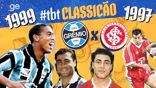 TEM QUE RESPEITAR O GRENAL 🔵🔴  Relembre os CLÁSSICOS HISTÓRICOS  Classicão  BAÚ  geglobo [upl. by Ettenal768]