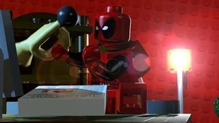 LEGO Marvel Super Heroes  Complete Deadpool Red Brick Guide amp How to Unlock Deadpool [upl. by Akimihs675]