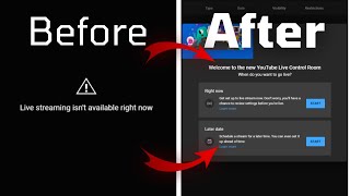 Live streaming has been restored  How to fix quotLive streaming isnt available right nowquot 2024 [upl. by Denis]