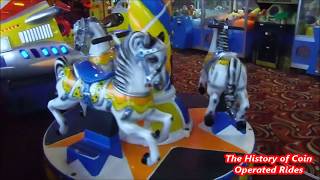 2000s Coin Operated Carousel Kiddie Ride  Nostalgica New Type [upl. by Weissberg]