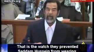 Saddam Husseins final speach [upl. by Nahtnaoj]