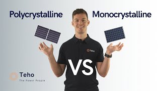 Polycrystalline vs Monocrystalline Solar Panels  What one is best  Teho  Renewable Energy [upl. by Illil]