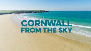 Cornwall from the Sky Aerial video of Padstow and surrounding beaches [upl. by Fasano]