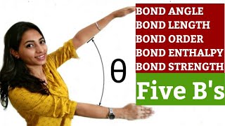 Class 11 Chemical Bonding 06 BOND PARAMETERS [upl. by Meehyrb]