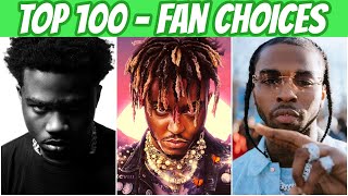 TOP 100 RAP SONGS OF 2020 FAN CHOICES [upl. by Ernaline]