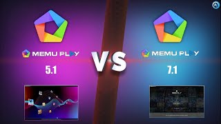 MEmu Play 51 vs 71 Which Version is Best For Low End PC [upl. by Tristram852]