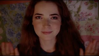 ASMR Unintelligible Whispers amp Face Touches [upl. by Enneira]