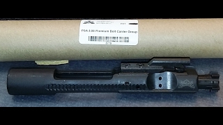 PSA Premium M16 Bolt Carrier Group Review [upl. by Serg]