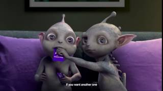 Cadbury Dairy Milk Aliens Watching Cricket [upl. by Eneluj]