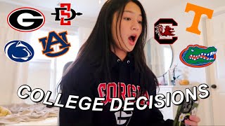 COLLEGE DECISIONS REACTIONS 2024 [upl. by Karina]