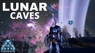 ALL Lunar Cave Locations with Build Tests  ARK  ARK Survival Evolved  Genesis [upl. by Ettevahs268]