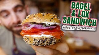 The Bagel Sandwich that New York Created [upl. by Yedarb]