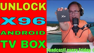 X96 Android Tv Box UNLOCK [upl. by Tuorah851]