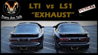 LT1 vs LS1 Exhaust [upl. by Mihar]