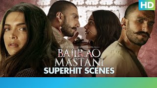 Bajirao Mastani  Superhit Best Scenes  Ranveer Singh Deepika Padukone amp Priyanka Chopra [upl. by Refinnaj633]