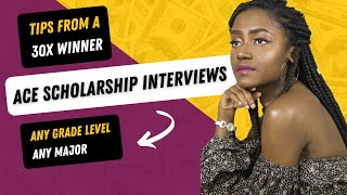 Ace Your Scholarship Interview  Top Tips amp How To Answer Interview Questions 2022 [upl. by Ettegdirb]