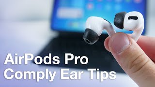 Comply Ear Tips for AirPods Pro Review [upl. by Aitnic]