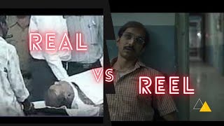 The Death Scene of Harshad Mehta Real vs Reel  The Big Bull  Scam 1992 [upl. by Gelasias]