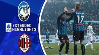 Atalanta vs AC Milan  Extended Highlights  Serie A  CBS Sports Golazo [upl. by Klusek]