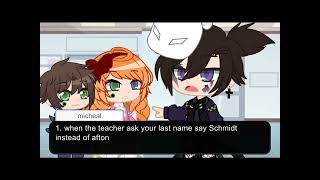 Afton kids go to school  part 1 [upl. by Agee]