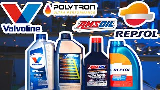 Amsoil vs Valvoline vs Repsol vs Polytron  Oil comparison review [upl. by Enrobyalc]