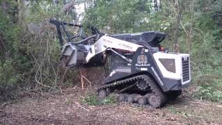 Fraser Earthworks  Terex Forestry Machine Mulching [upl. by Marka]