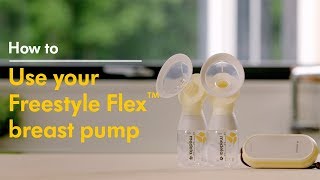 How to use your Medela Freestyle Flex™ Double Electric Breast Pump [upl. by Eidaj]