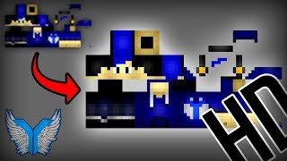 Tutorial How to ResizeScale Minecraft Skin into HD Without Losing Quality [upl. by Noterb617]