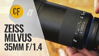 Zeiss Milvus 35mm f14 lens review with samples [upl. by Gustin]