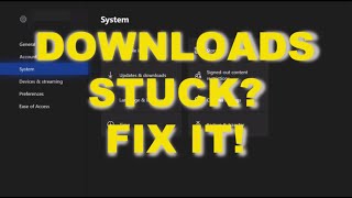 How to Fix Stuck Downloads [upl. by Cindelyn]