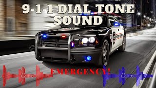 911 dial tone sound [upl. by Eyanaj]