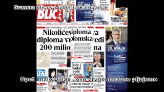 Blic najtiraznije dnevne novine   blicusgov [upl. by Ailina]