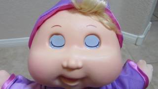 Cabbage Patch Kids Baby So Real Interactive Baby Unboxing and Review [upl. by Ilise93]