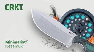 CRKT Minimalist® Nessmuk  Alan Folts Design [upl. by Ancier788]