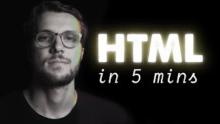 HTML in 5 minutes [upl. by Fanya]