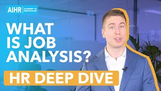 Job Analysis Explained 2023 [upl. by Ydnat]