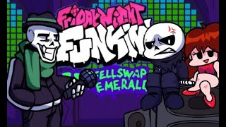 Friday Night Funkin Fellswap Emerald Mod Demo showcase [upl. by Toy]